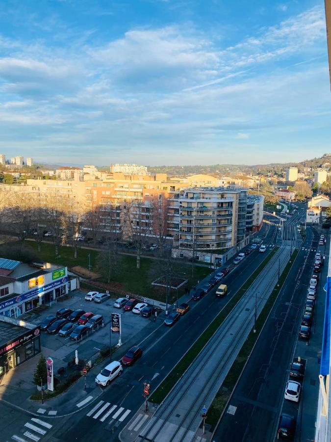 Bergson Top - Appart 80M2, 2 Grandes Chambres, Entierement Renovee Et Equipee, Lumineux, Wifi, Balcon, Calme, Vue Imprenable Сент Етиен Екстериор снимка