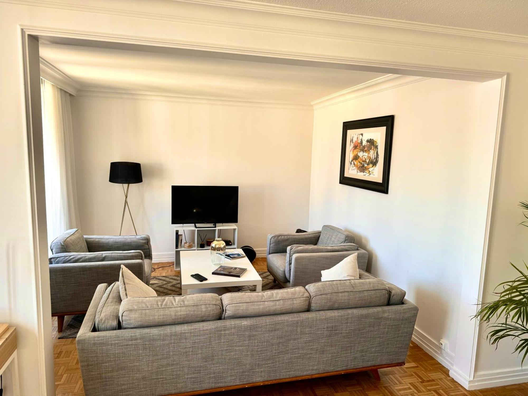 Bergson Top - Appart 80M2, 2 Grandes Chambres, Entierement Renovee Et Equipee, Lumineux, Wifi, Balcon, Calme, Vue Imprenable Сент Етиен Екстериор снимка
